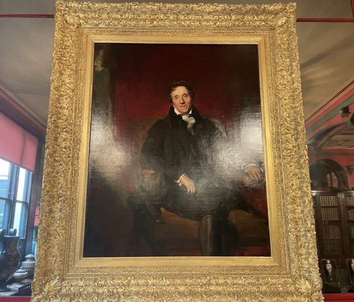 サー・ジョン・ソーンズの肖像画