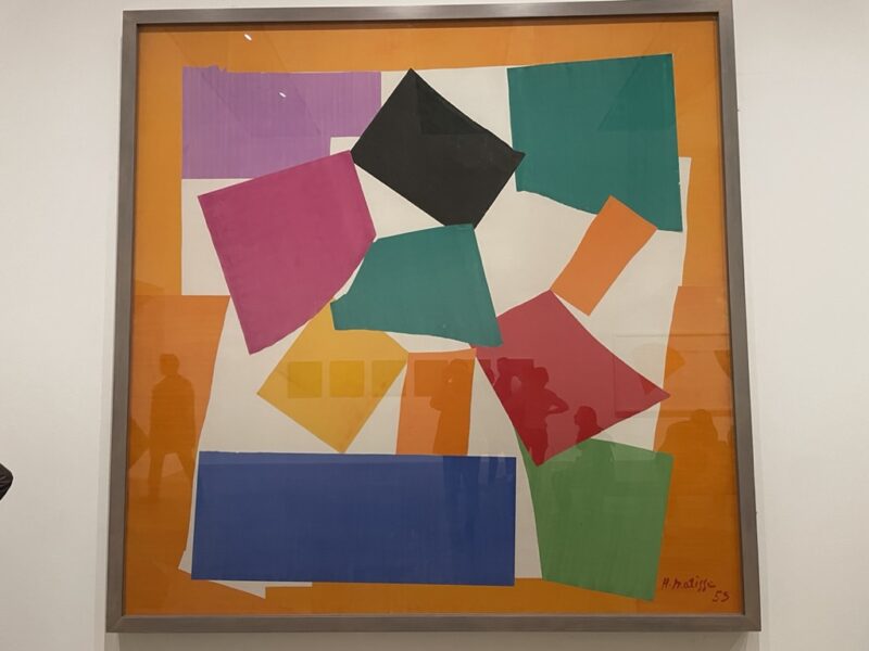 アンリ・マティス（フランス語：Henri Matisse）の切り絵による作品