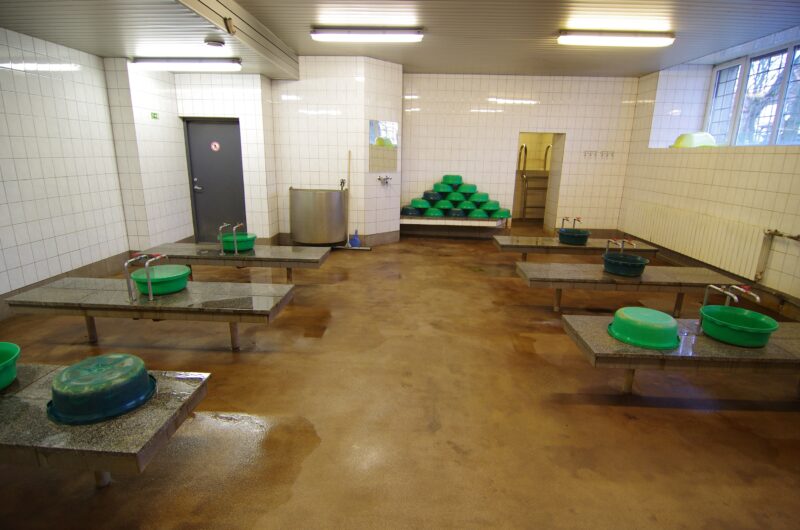 「KALMA SAUN」の洗い場の写真