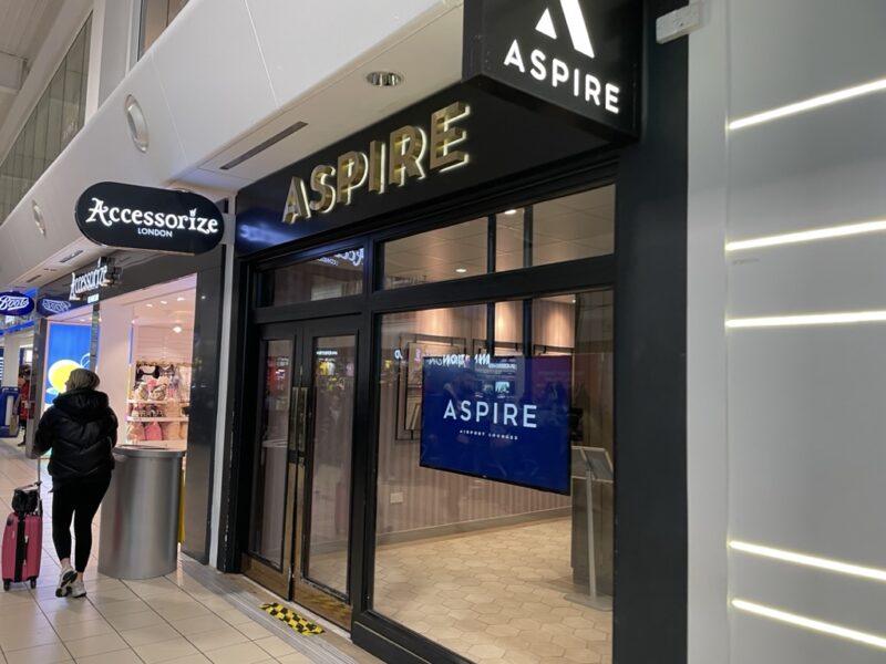 ロンドンのルートン空港にあるラウンジ「Aspire Lounge」