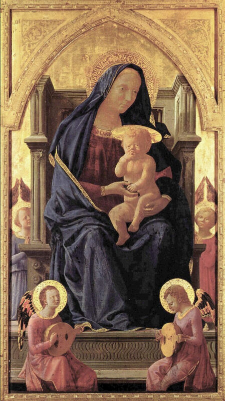 聖母子（1426年）マザッチオ作