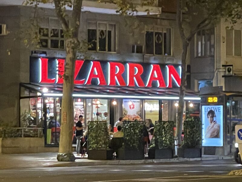 スペインバル「リザラン（Lizarran）」