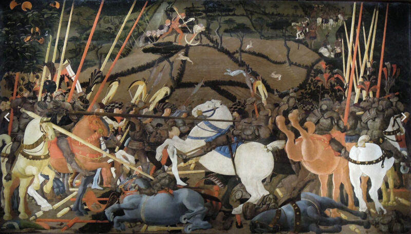 パオロ・ウッチェロ「サン・ロマーノの戦い」