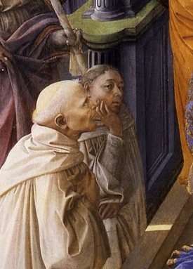 「聖母戴冠」に描かれたフィリッポ・リッピ