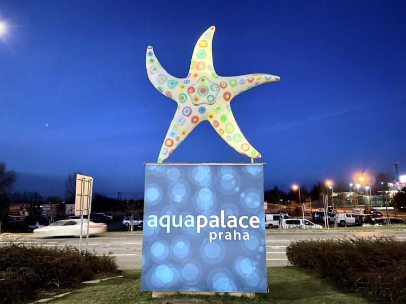 チェコ・プラハ：AquaPalace Praha